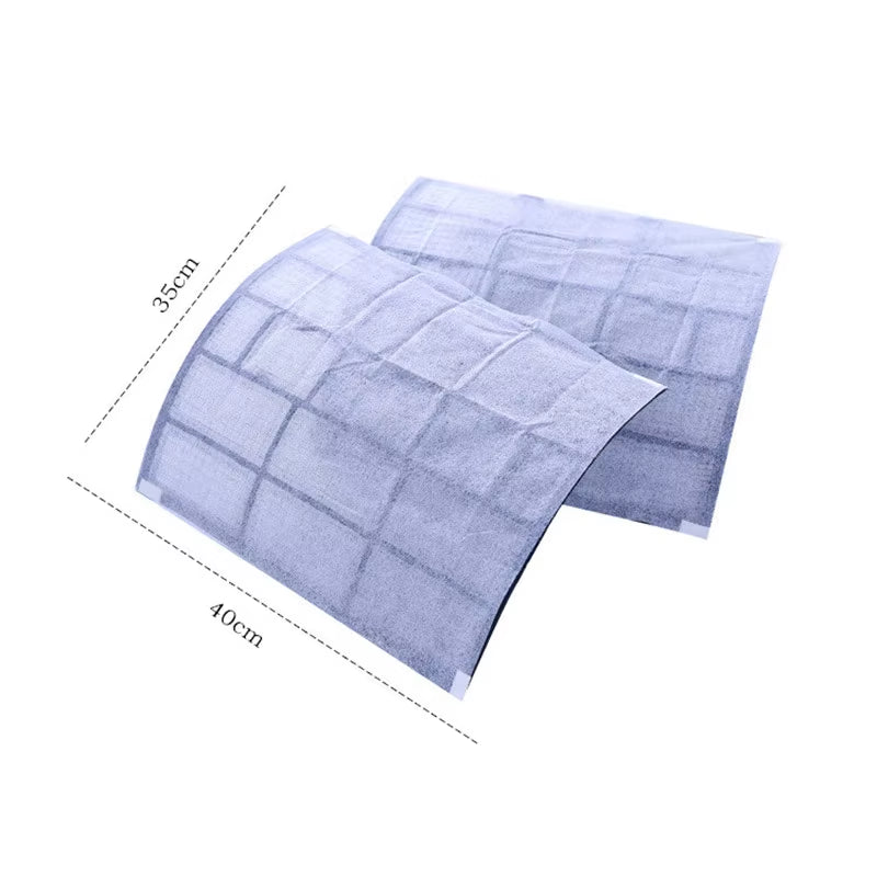 10 Pcs Cuttable Air Conditioner Filter Papers Anti-Dust Net Cleaning Purification Air Conditioner Parts Air Purifier Dust Filter