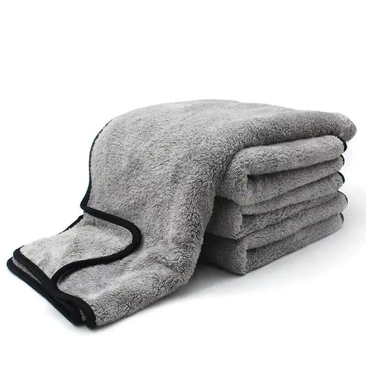 Microfiber Towel 75*35Cm Car Wash Cloth Auto Cleaning Door Window Care Thick Strong Water Absorption Dry Cloth for Car Detailing
